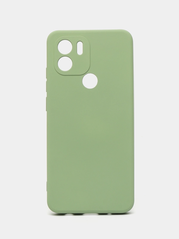 Чехол-накладка Krutoff Silicone Case для Xiaomi Redmi A1+/A2+/Poco C51 зелёный