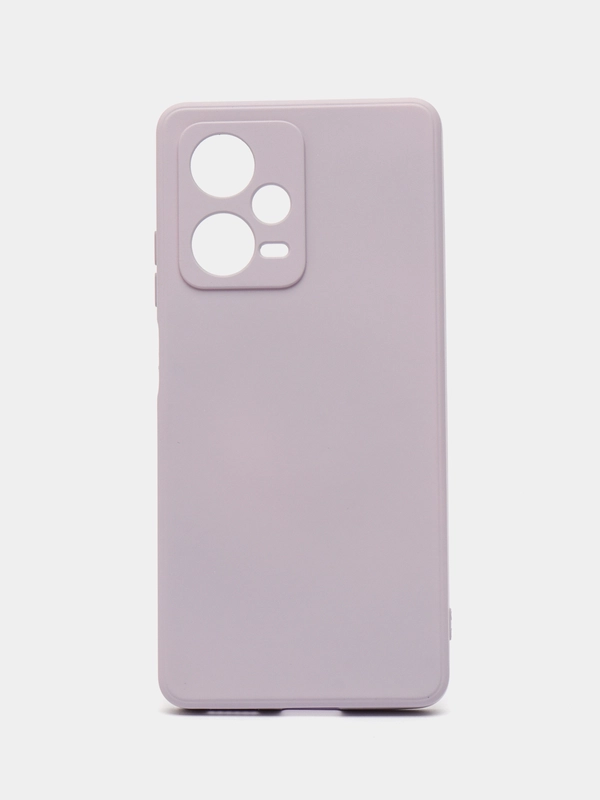 Чехол-накладка Krutoff Silicone Case для Xiaomi Redmi Note 12 Pro+ 5G лаванда
