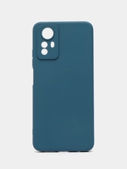 Чехол-накладка Krutoff Silicone Case для Xiaomi Redmi Note 12S синий