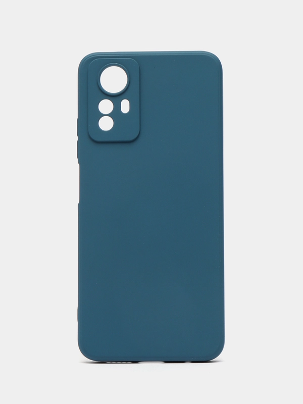 Чехол-накладка Krutoff Silicone Case для Xiaomi Redmi Note 12S синий