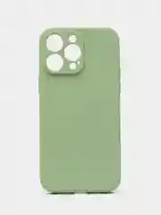 Чехол-накладка Krutoff Silicone Case для iPhone 14 Pro Max зелёный