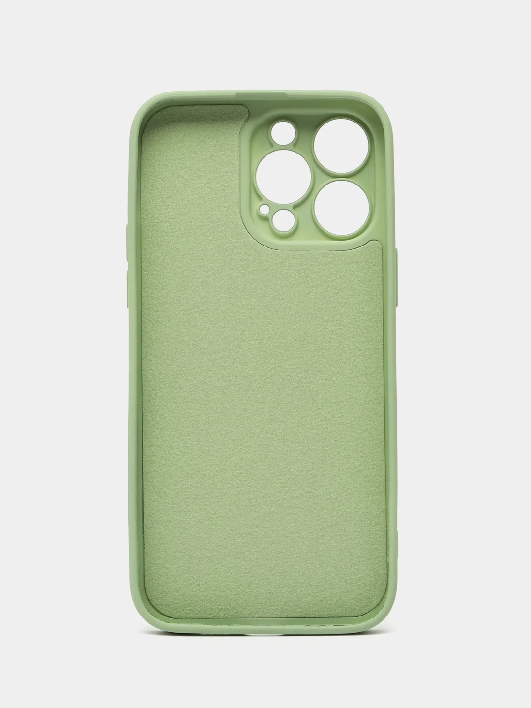 Чехол-накладка Krutoff Silicone Case для iPhone 14 Pro Max зелёный