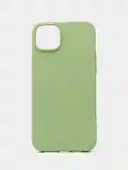 Чехол-накладка Krutoff Silicone Case для iPhone 15 Plus зелёный