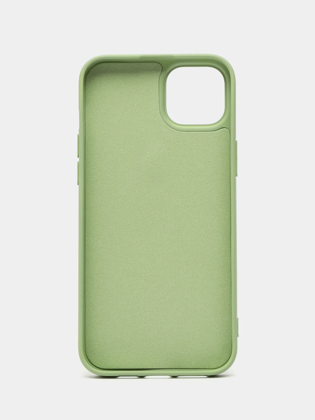 Чехол-накладка Krutoff Silicone Case для iPhone 15 Plus зелёный