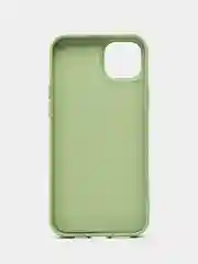Чехол-накладка Krutoff Silicone Case для iPhone 15 Plus зелёный