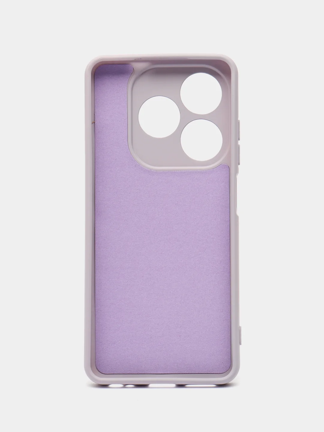 Чехол-накладка Krutoff Silicone Case для TECNO Spark 20 лаванда