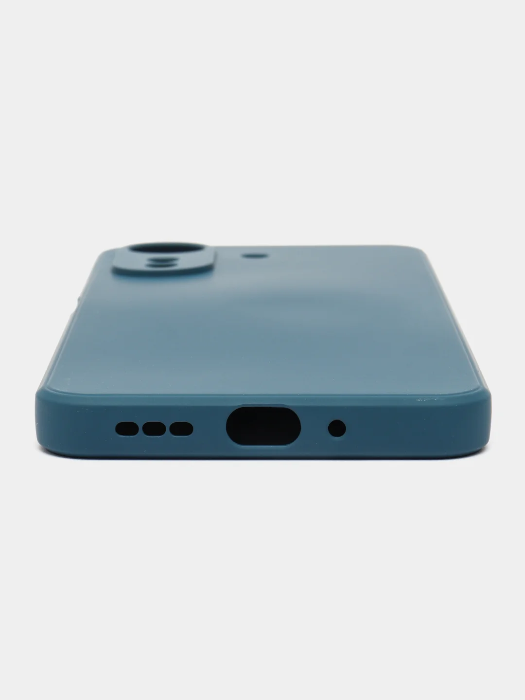 Чехол-накладка Krutoff Silicone Case для Xiaomi Redmi 13C/Poco C65 синий