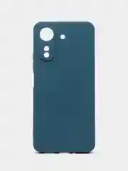 Чехол-накладка Krutoff Silicone Case для Xiaomi Redmi 13C/Poco C65 синий
