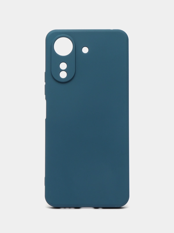 Чехол-накладка Krutoff Silicone Case для Xiaomi Redmi 13C/Poco C65 синий