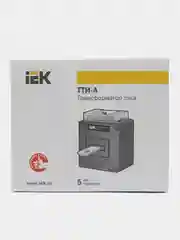 Черный трансформатор тока ТТИ-А 150/5А 5ВА класс точности 0,5