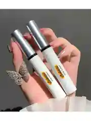 Тушь для ресниц удлиняющая черная с силиконовой щеточкой