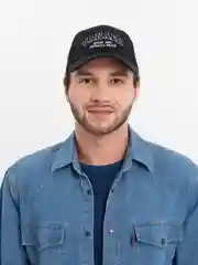 Черный бейсболка