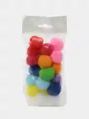 Помпон пушистый микс 30мм