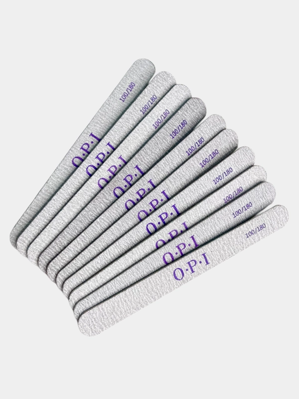 Пилка для ногтей, OPI 100/180, 2 шт, 5 шт, 10 шт