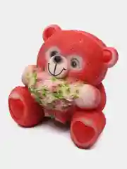 Коралловый копилка статуэтка для денег "Мишка" 20х20 см