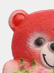 Коралловый копилка статуэтка для денег "Мишка" 20х20 см