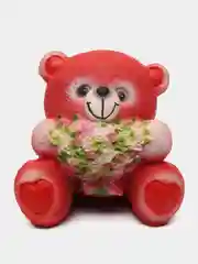 Коралловый копилка статуэтка для денег "Мишка" 20х20 см