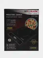 Плита индукционная WILLMARK WIP-748BC, 2000 Вт, 1 конф, 7 программ