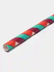 Алый бумажные трубочки для коктелей на день рождения, 25 шт