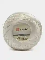 Белый пряжа YarnArt  Tulip набор 6 штук