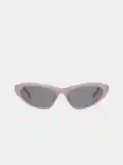 Сиреневый солнцезащитные очки Eyewear Twist в оправе кошачий глаз Итальянского дизайна