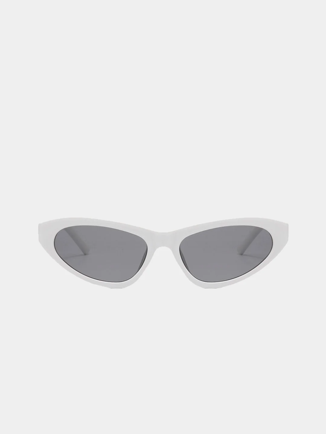 Белый солнцезащитные очки Eyewear Twist в оправе кошачий глаз Итальянского дизайна