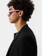 Розовый солнцезащитные очки Eyewear Twist в оправе кошачий глаз Итальянского дизайна