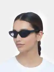 Сиреневый солнцезащитные очки Eyewear Twist в оправе кошачий глаз Итальянского дизайна