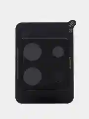 Черный стекло для камеры Xiaomi Poco X6 (Сяоми Поко Икс 6)