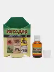 Иксодер против клещей, комаров и других насекомых 25 мл (для защиты территории)