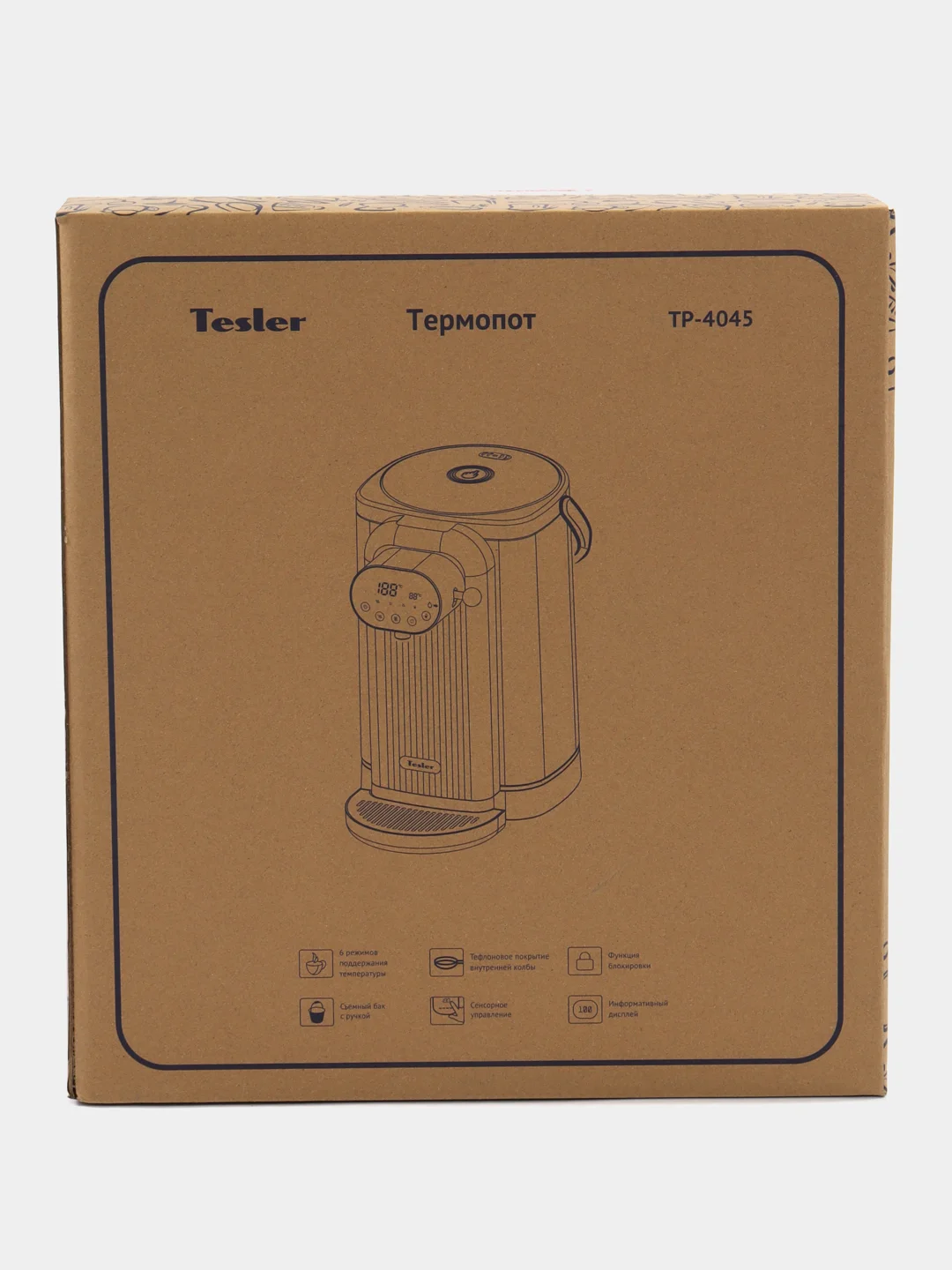 Черный термопот TESLER TP-4045