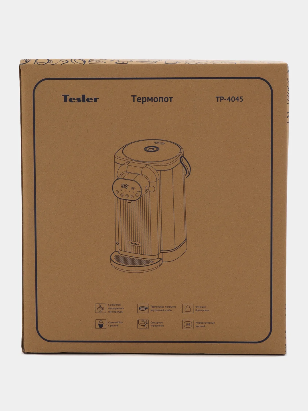 Белый термопот TESLER TP-4045