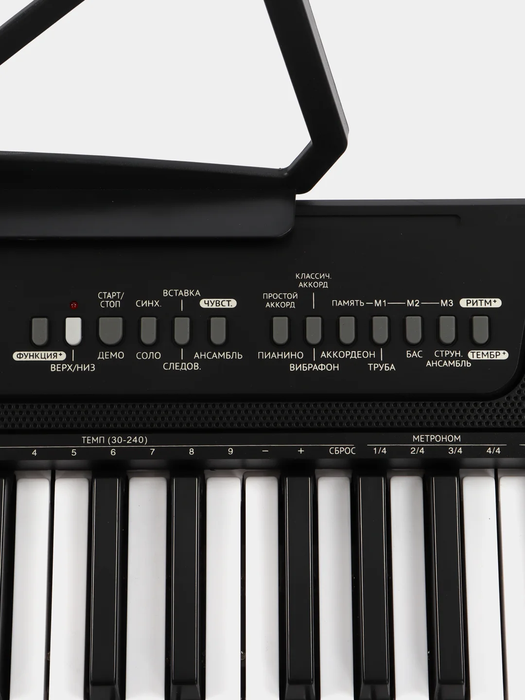 Черный синтезатор TESLER KB-6135 BLACK