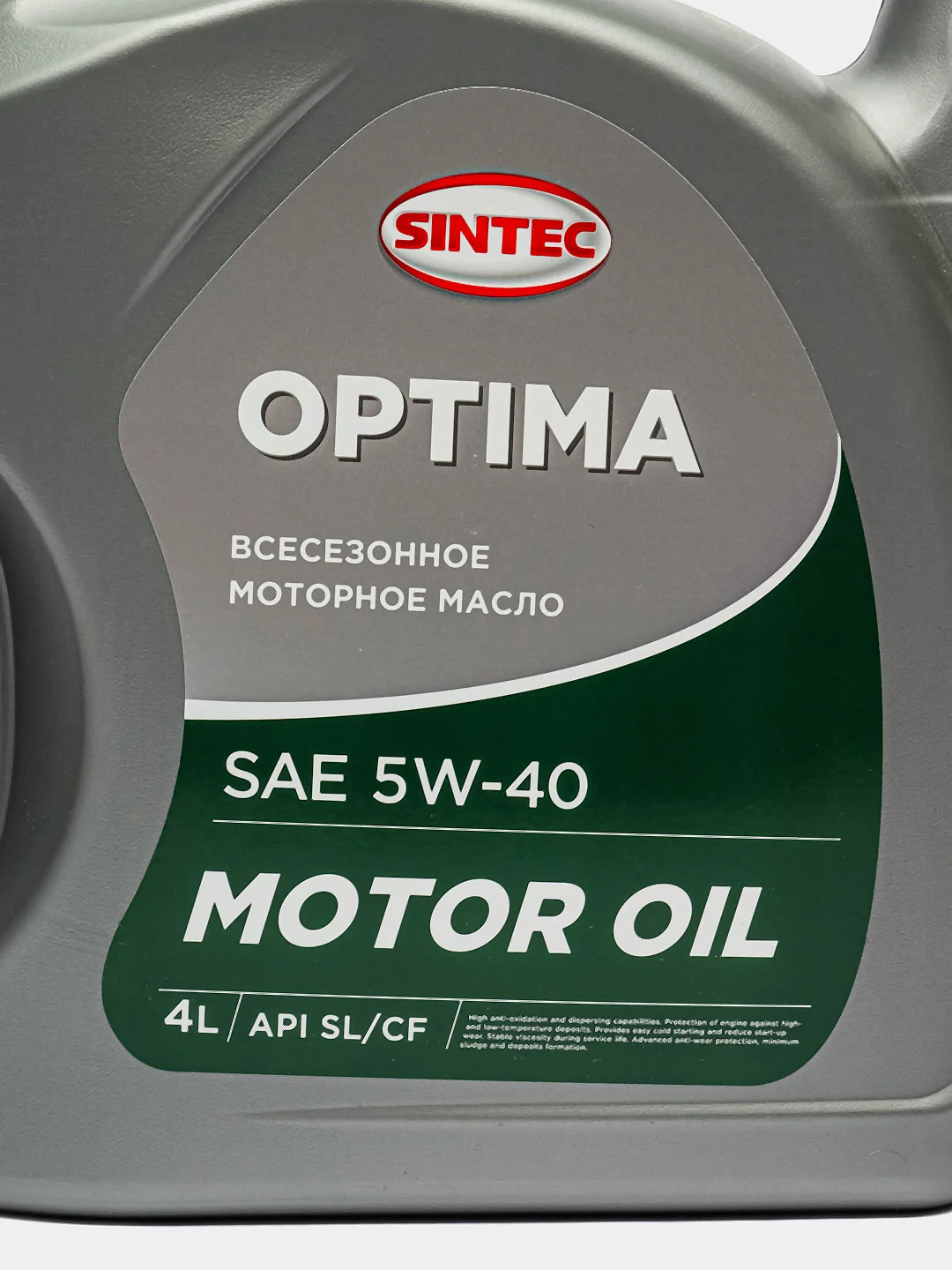 Моторное масло SINTEC OPTIMA 5W-40, 4 л