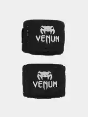Черный бинты для бокса VENUM Kontact, боксерский бинт, бинт спортивный, фиксатор запястья
