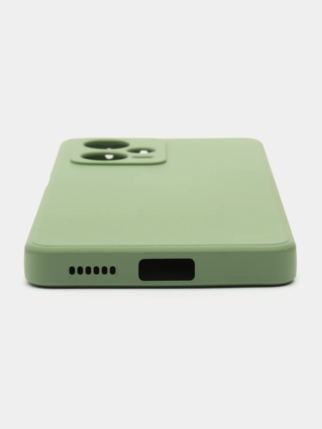 Чехол-накладка Krutoff Silicone Case для Xiaomi Redmi Note 12 Pro+ 5G зелёный