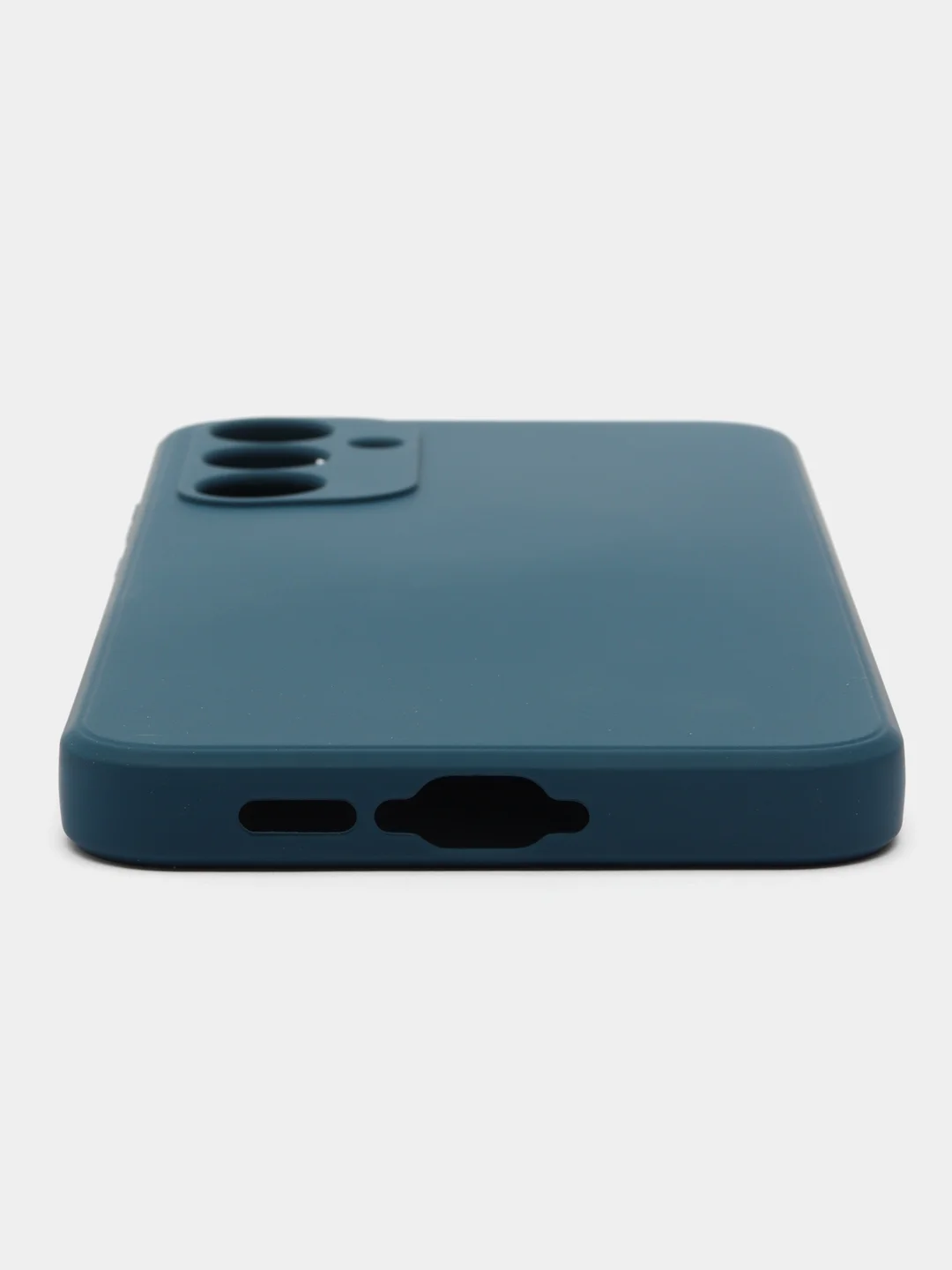 Чехол-накладка Krutoff Silicone Case для Samsung Galaxy A55 5G (A556) синий