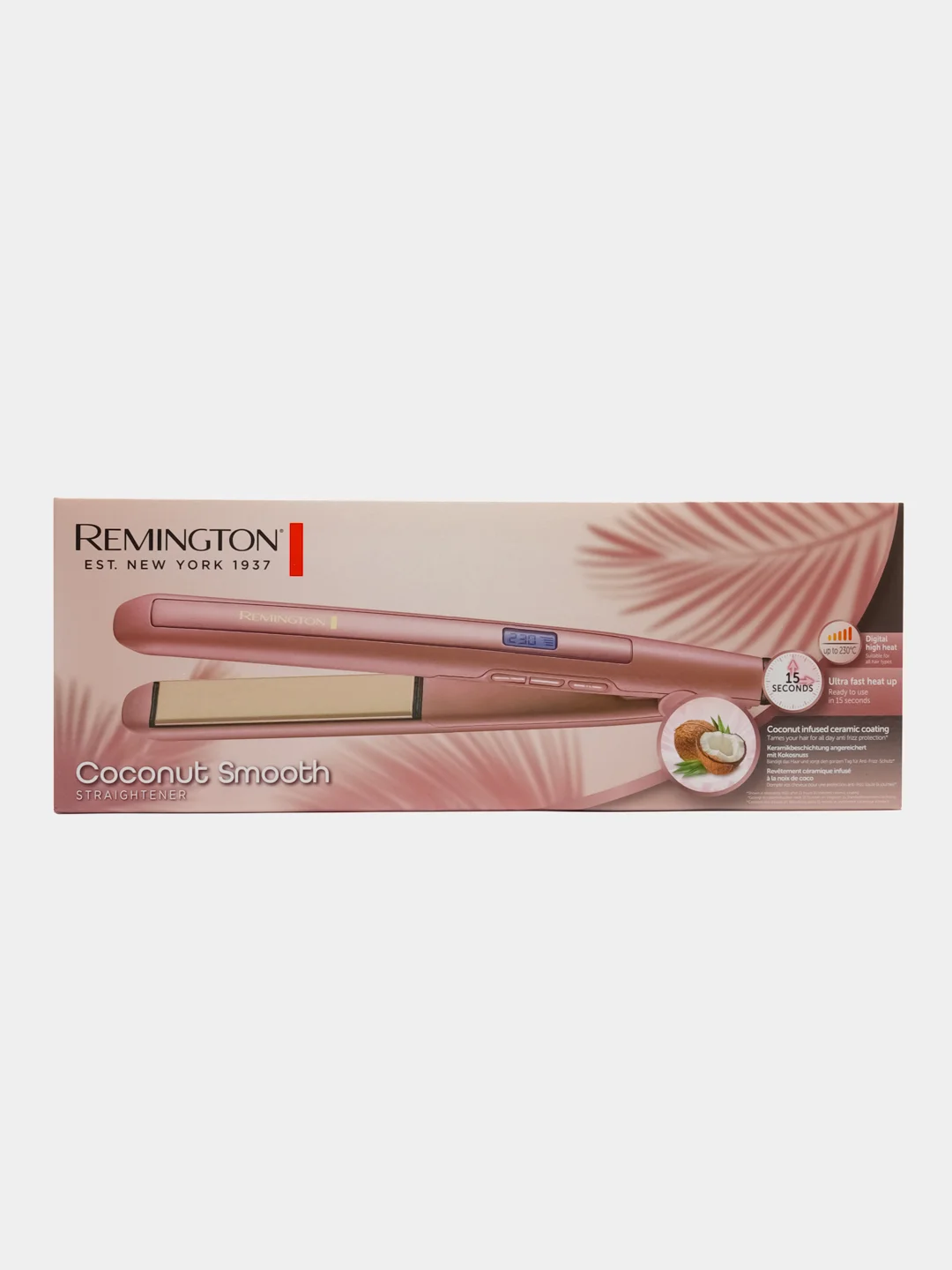 Выпрямитель для волос Coconut Smooth S5901 Remington