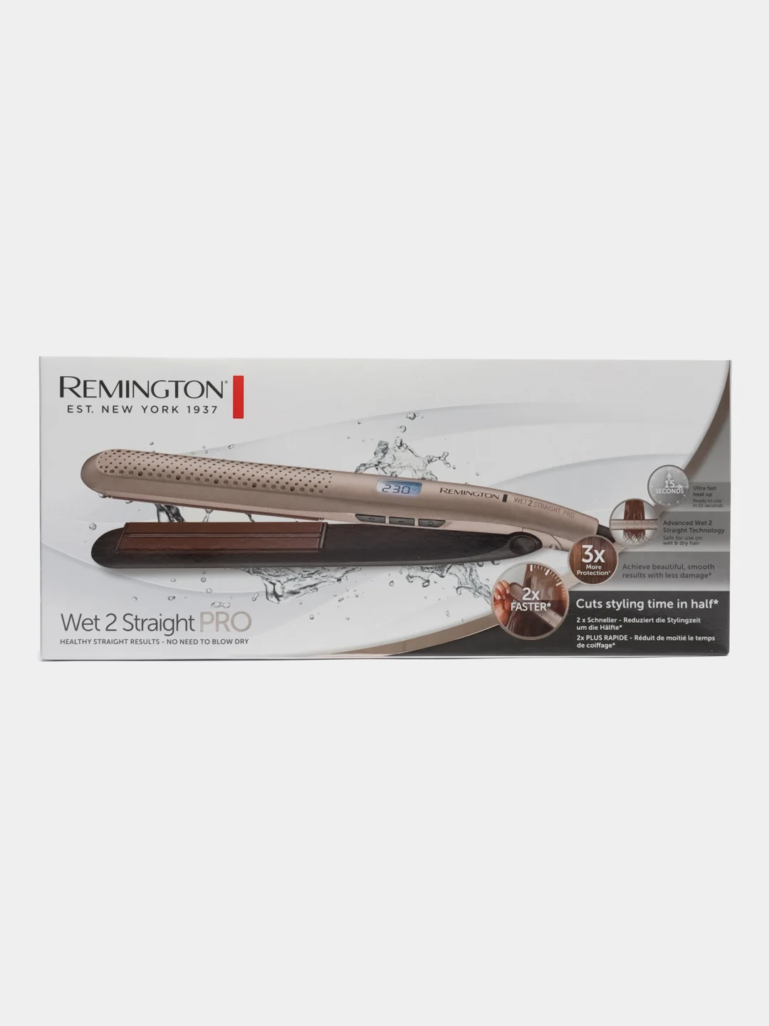 Выпрямитель для волос Wet 2 Straight Pro S7970 Remington