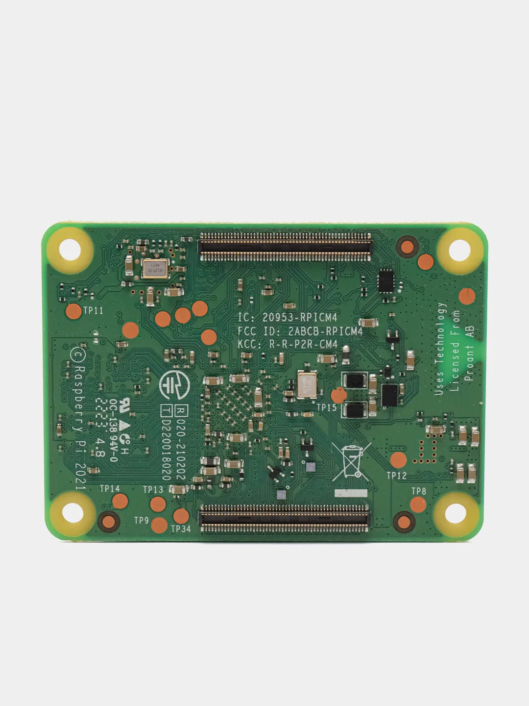 Модуль Raspberry Pi Compute Module 4 8ГБ/16ГБ WiFi/Bluetooth (CM4108016)