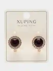 Фиолетовый серьги Xuping гипоаллергенный медицинский сплав