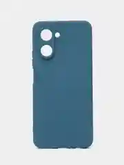 Чехол-накладка Krutoff Silicone Case для Realme C33/С33 2023 синий