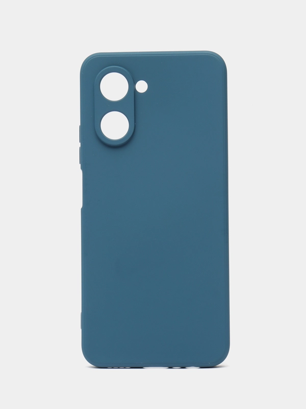 Чехол-накладка Krutoff Silicone Case для Realme C33/С33 2023 синий