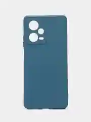 Чехол-накладка Krutoff Silicone Case для Xiaomi Redmi Note 12 Pro 5G синий