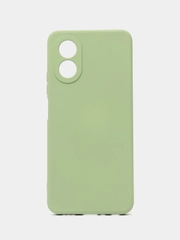 Чехол-накладка Krutoff Silicone Case для OPPO A18/A38 4G зелёный