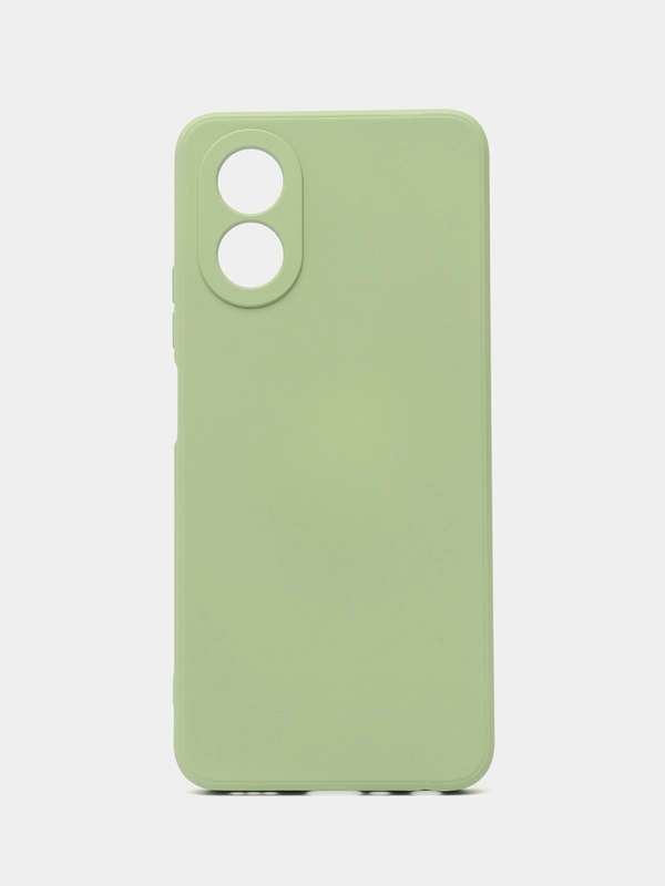 Чехол-накладка Krutoff Silicone Case для OPPO A18/A38 4G зелёный