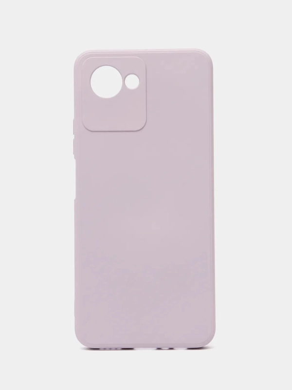 Чехол-накладка Krutoff Silicone Case для Realme C30/C30s лаванда