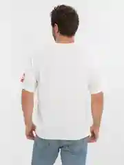 Белый футболка мужская