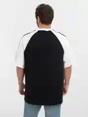 Черный футболка мужская