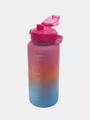 Тёмно-розовый бутылка для воды - матрешка 4 в 1
